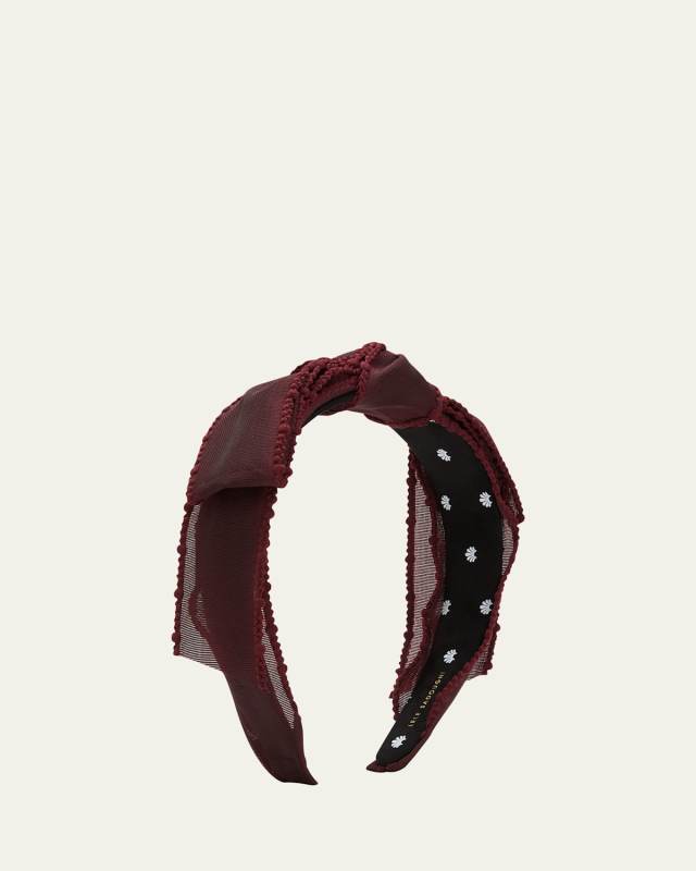 Sheer Shirley Bow Headband